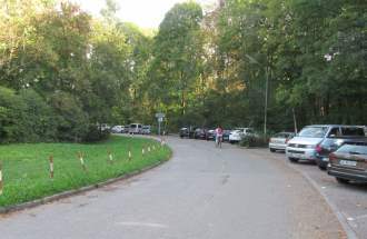 Parkplatz in der Gyßlingstraße gegenüber dem Seehaus München